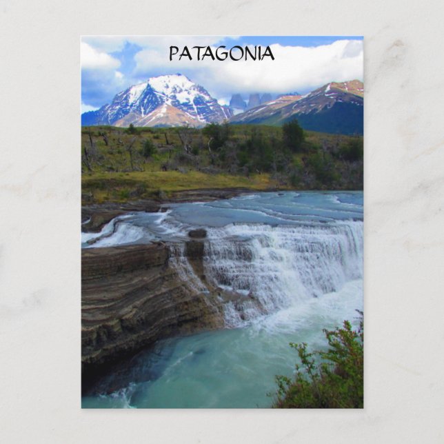 Patagonia Postkarte (Vorderseite)
