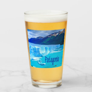 Patagonia South America Glacier and Mountains Glas