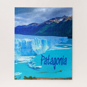 Patagonia South America Glacier und Berge Puzzle