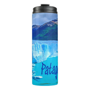 Patagonia South America Glacier und Berge Thermosbecher