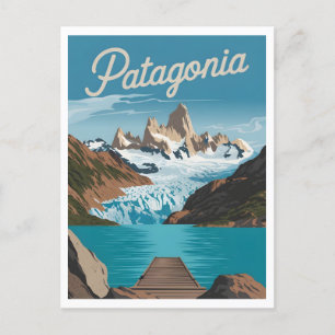 Patagonia Vintage Postkarte