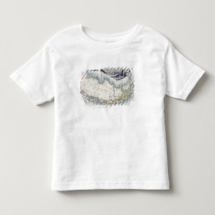 Patagonia, von einer Reihe Weltkarten Kleinkind T-shirt