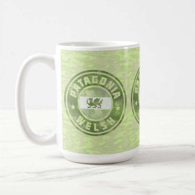 Patagonia Welsh Camouflage Flag Kaffeetasse (Links)