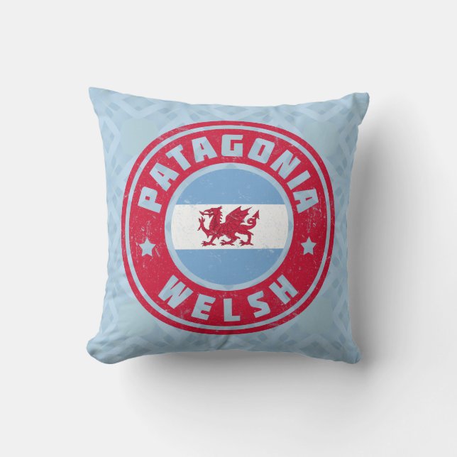 Patagonia Welsh Flag Kissen (Vorderseite)