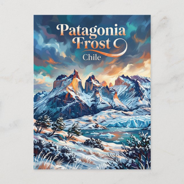 Patagonien Chile Postkarte (Vorderseite)