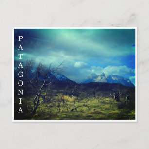 Patagonien-Dämmerlandschaften Postkarte