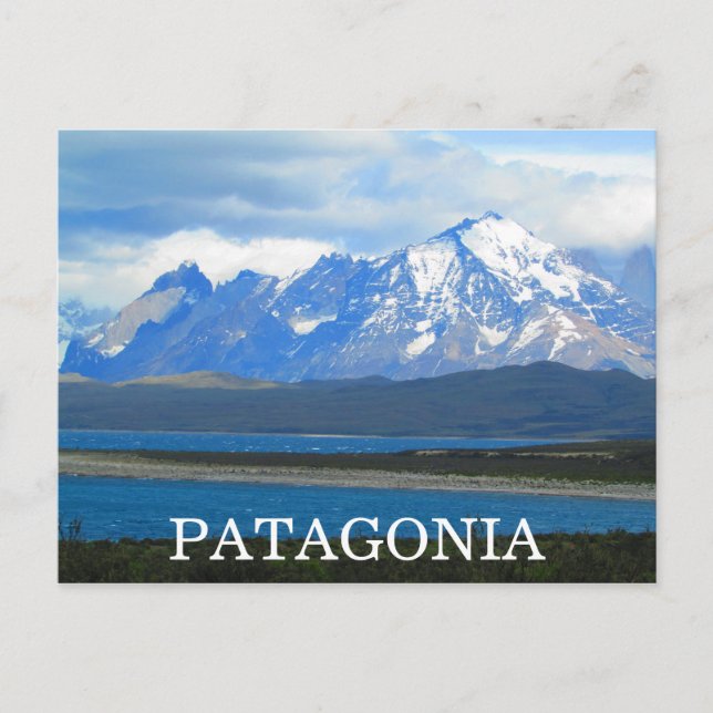Patagonien Postkarte (Vorderseite)