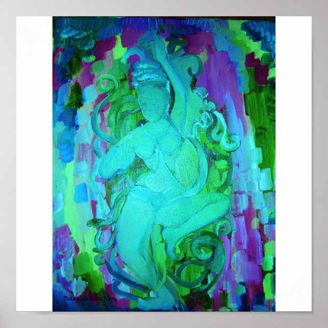 Patanjali Bleu Poster (Vorne)