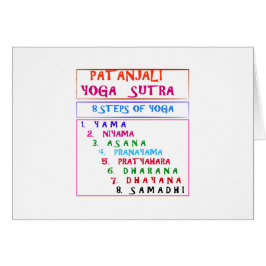 PATANJALI Yoga Sutra Zusammenstellungs-Liste