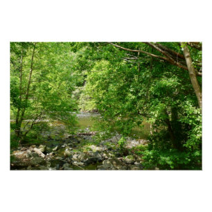 Patapsco River View Maryland Nature Fotografy Poster