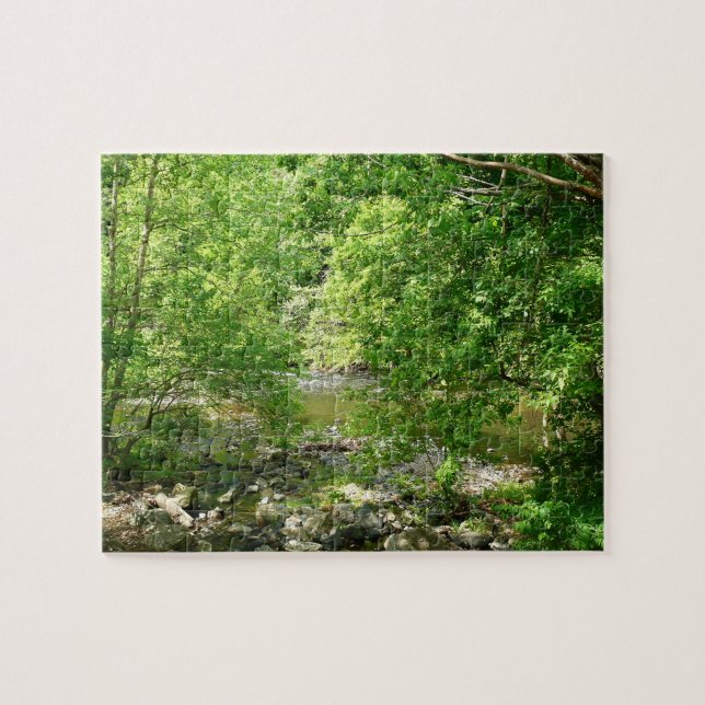Patapsco River View Maryland Nature Fotografy Puzzle (Horizontal)