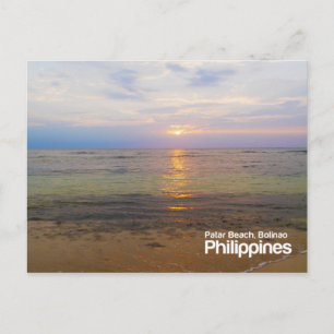 Patar Beach Pangasinan Philippinen Postcard Postkarte
