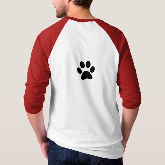 patas de gato  T-Shirt (Rückseite)