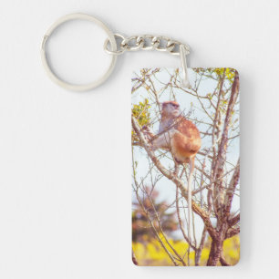 Patas ist Up a Tree Schlüsselanhänger