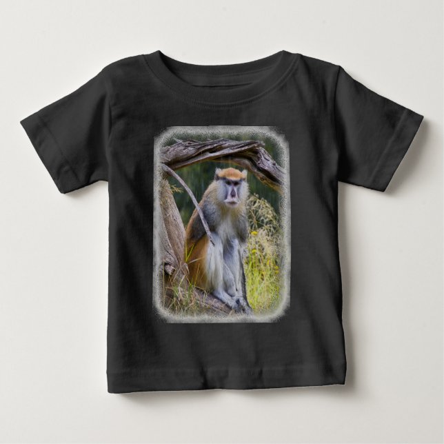 Patas Monkey Baby T-shirt (Vorderseite)