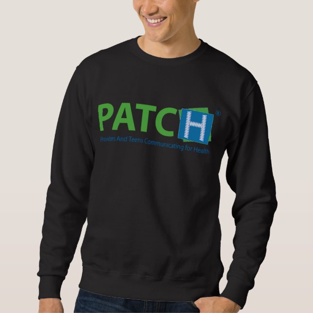 PATCH-Crewneck Sweatshirt (Vorderseite)