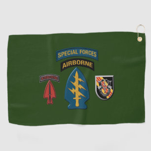 Patch-Design der 5. Special Forces Group (Im Flugz Golfhandtuch