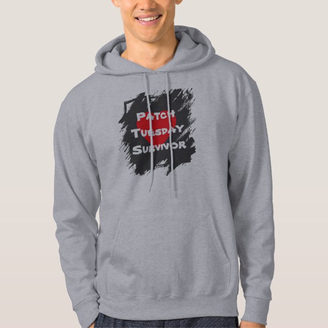 Patch Dienstag Cybersecurity Hoodie (Vorderseite)