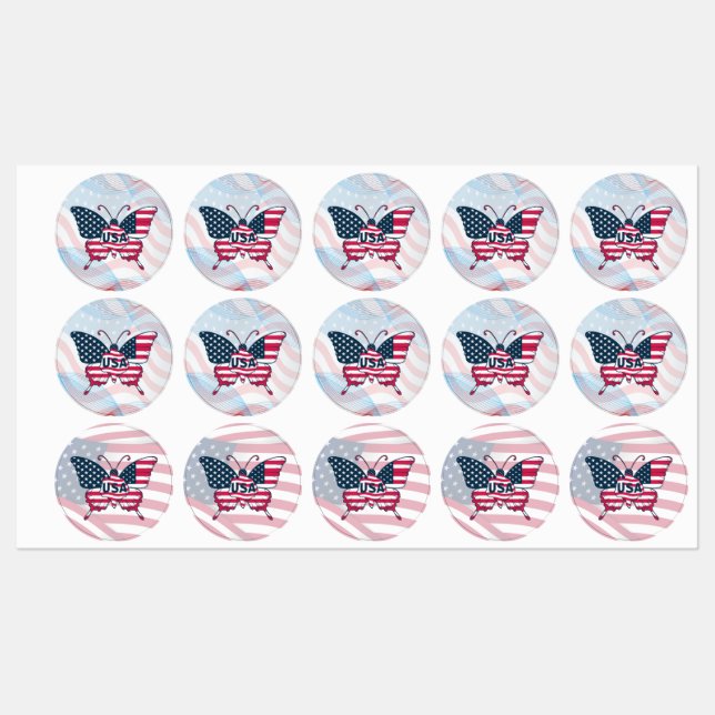 Patch Etiketten (Blatt)
