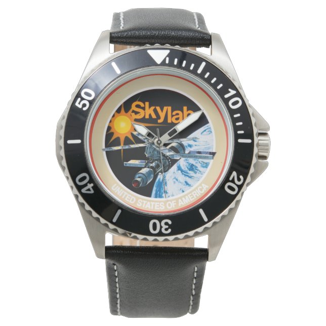 Patch für das Skylab-Programm Armbanduhr (Vorderseite)