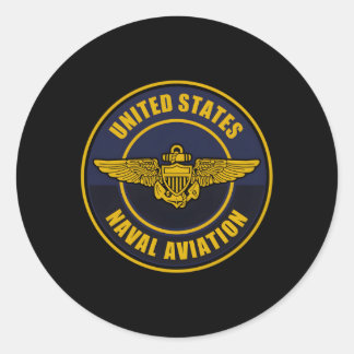 Patch für die Marine Aviation Wings Runder Aufkleber
