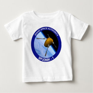 Patch für die Satellitenmission von Idaho Spudnik Baby T-shirt