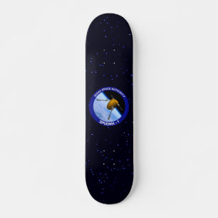 Patch für die Satellitenmission von Idaho Spudnik Skateboard
