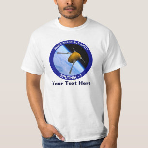 Patch für die Satellitenmission von Idaho Spudnik T-Shirt