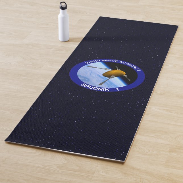 Patch für die Satellitenmission von Idaho Spudnik Yogamatte (Beispiel)