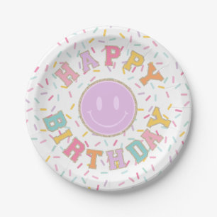 Patch Preppy Letter Birthday Pappteller