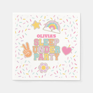 Patch Preppy Sleep unter Geburtstag Serviette