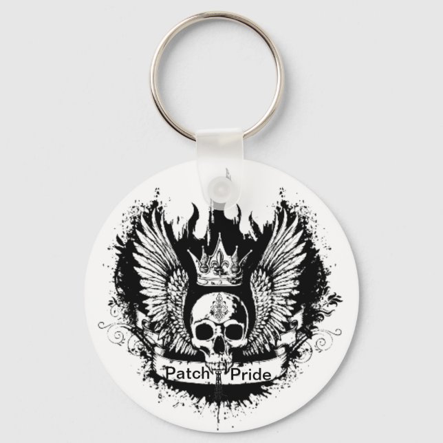 Patch Pride Schlüsselanhänger (Vorderseite)