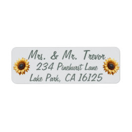 Patchadressen für Sonnenblumen