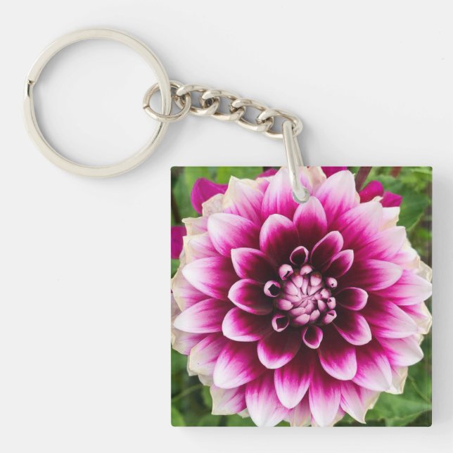 Patches Dahlia Schlüsselanhänger (Vorderseite)