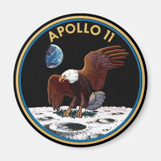 Patchinsignien der NASA Apollo 11 Moon Landing Lun Magnet