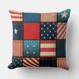 "Patchwork Americana" DURCH PILLOW Kissen