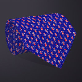 Patchwork Australia Flag Pattern Krawatte