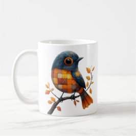 Patchwork-Bird-Tasse Kaffeetasse