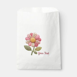 Patchwork Blume im Landhausstil Geschenktütchen