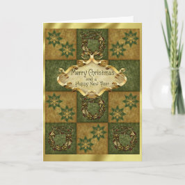 Patchwork Christmas Feiertagskarte