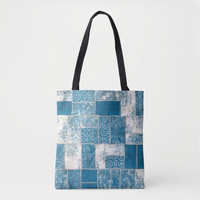 Patchwork-Collage: Quilt-Muster-Mix (Vorderseite)