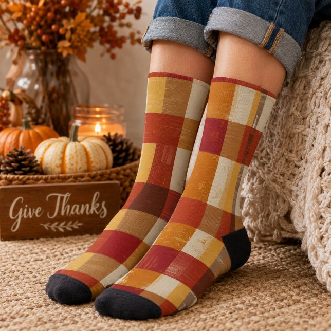 Patchwork der Zuhause Socken (Von Creator hochgeladen)