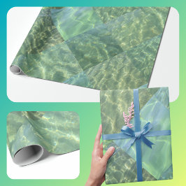Patchwork Diamond Wasser Geschenkpapier