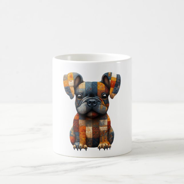 Patchwork French Bulldog Tasse (Mittel)