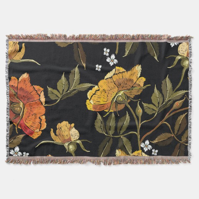 Patchwork Gentle: HandZeichnend Design Decke (Vorderseite)