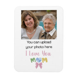 Patchwork-Geschenk zum Muttertag mit individuellem Magnet