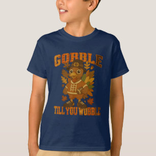 Patchwork Gobble bis du die Türkei trägst T-Shirt