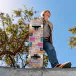 patchwork Good Vibes Skateboard<br><div class="desc">Good vibes Skateboard for anyone who loves a ride outdoor</div>