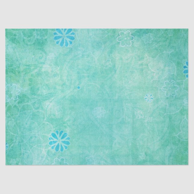 Patchwork Graffiti Seidenpapier (Vorderseite)