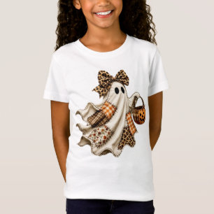 Patchwork-Halloween-Geist T-Shirt